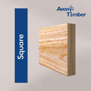 Solid American White Ash Square Edge Skirting (Per Metre)