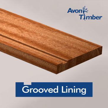 Grooved Solid Sapele Door Lining set With Doorstop