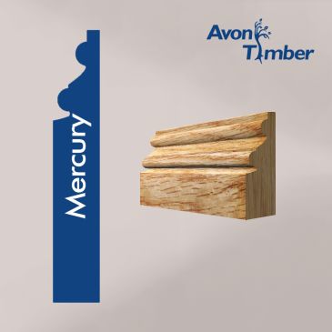 Solid American Oak Mercury Architrave (Per Metre)