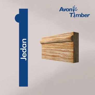 Solid American Oak Jedan Architrave (Per Metre)