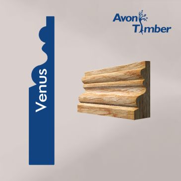 Solid American Oak Venus Architrave (Per Metre)