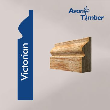 Solid American Oak Victorian Architrave (Per Metre)