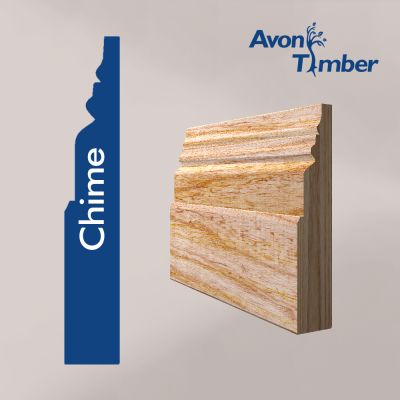 Solid American White Ash Chime Skirting (Per Metre)