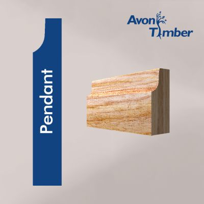 Solid American White Ash Pendant Architrave (Per Metre)