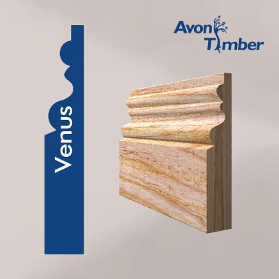 Solid American White Ash Venus Skirting (Per Metre)