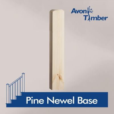 Benchmark Pine Newel Base