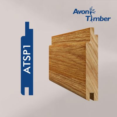 European Oak Type ATSP1 Cladding (Per Metre)