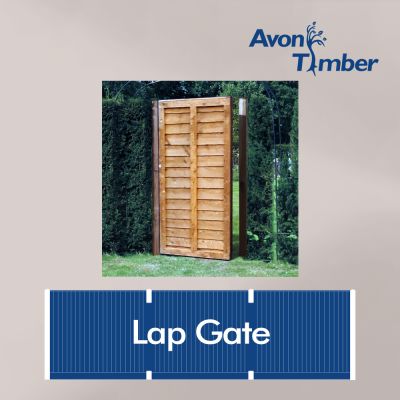 Golden Brown Lap Gate