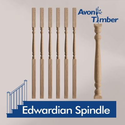 Benchmark Oak Edwardian Spindle