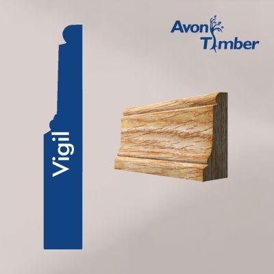 Solid American Oak Vigil Architrave (Per Metre)