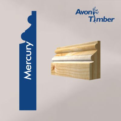 Solid Pine Mercury Architrave (Per Metre)