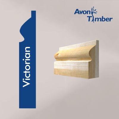 Solid Pine Victorian Architrave (Per Metre)