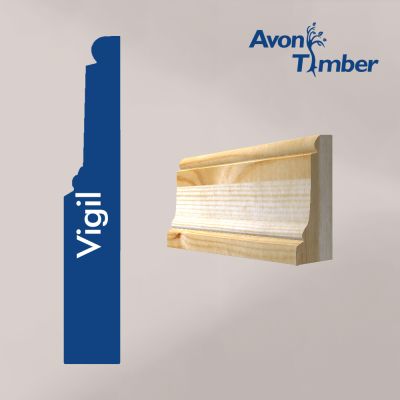 Solid Pine Vigil Architrave (Per Metre)