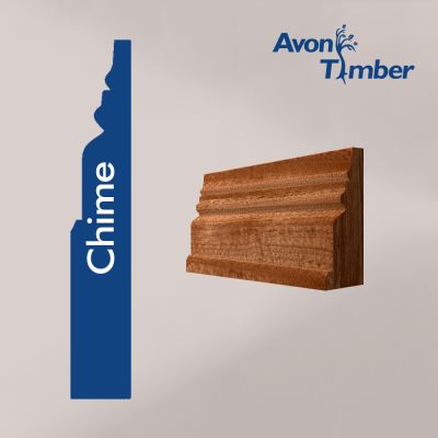 Solid Sapele Chime Architrave (Per Metre)