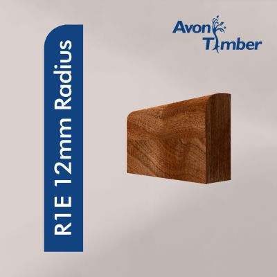 Solid Sapele Pencil Round (12mm Radius) Architrave (Per Metre)