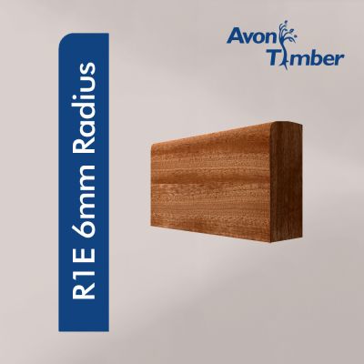 Solid Sapele Pencil Round (6mm Radius) Architrave (Per Metre)