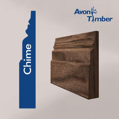 Solid American Black Walnut Chime Skirting (Per Metre)