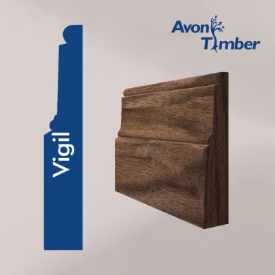 Solid American Black Walnut Vigil Skirting (Per Metre)