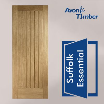 Internal Oak Veneer Door: Type Suffolk Essential