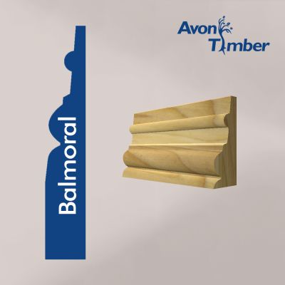 Solid Tulipwood Balmoral Architrave (Per Metre)